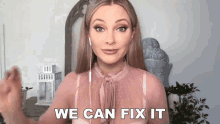 We Can Fix It Nicole Arbour GIF - We Can Fix It Nicole Arbour We Can Do It GIFs