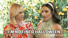 Im Not Into Halloween I Dont Like It GIF
