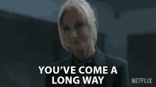 Youve Come A Long Way Ethel Cripps GIF - Youve Come A Long Way Ethel Cripps Joely Richardson GIFs
