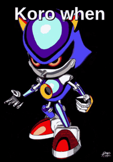 Koro Metal Sonic GIF - Koro Metal Sonic Mr Owo GIFs