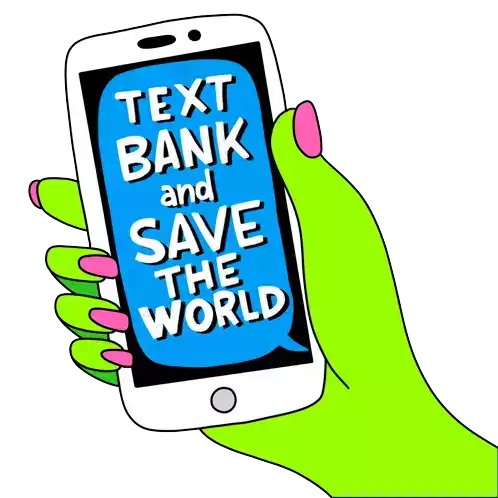 Moveon Text Bank And Save The World Sticker - Moveon Text Bank And Save The World Text Bank Stickers