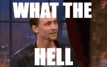 What In The Hell Tom Hiddleston GIF - What In The Hell Tom Hiddleston What The Hell GIFs
