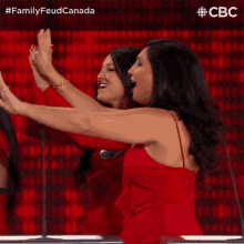 High Five Family Feud Canada GIF - High Five Family Feud Canada Nice GIFs