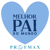 a blue heart with the words melhor pai do mundo written on it