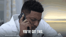 You Got This On The Phone GIF - You Got This On The Phone Calling GIFs