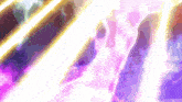 a purple and white background with a few lines coming out of it