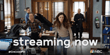 Streaming Now Hank Voight GIF - Streaming Now Hank Voight Kim Burgess GIFs