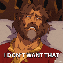 I Don'T Want That King Randor GIF - I Don'T Want That King Randor Masters Of The Universe Revolution GIFs