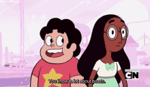 Steven Unverse Connie GIF - Steven Unverse Connie You Know A Lot About Boats GIFs