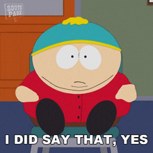 I Did Say That Yes Eric Cartman GIF - I Did Say That Yes Eric Cartman South Park Cupid Ye GIFs