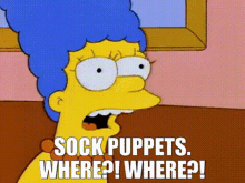Sock Marge GIF - Sock Marge Simpson GIFs
