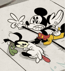 Mickey Mouse Goofy GIF - Mickey Mouse Goofy Slap GIFs