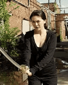 Colleen Wing Stance GIF - Colleen Wing Stance Iron Fist GIFs