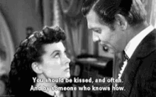 Gone With The Wind You Should Be Kissed GIF - Gone With The Wind You Should Be Kissed GIFs
