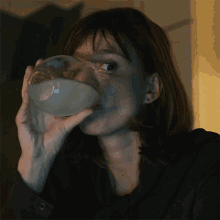 Drinking Kristen Bouchard GIF - Drinking Kristen Bouchard Katja Herbers GIFs
