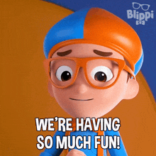 We'Re Having So Much Fun Blippi GIF - We'Re Having So Much Fun Blippi Blippi Wonders - Educational Cartoons For Kids GIFs