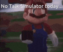 Talk Simulator Mario GIF