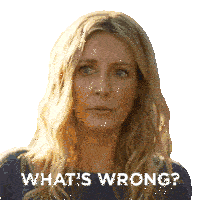 What'S Wrong Lidia Bennett Sticker - What'S Wrong Lidia Bennett Jennifer Finnigan Stickers