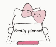 Pretty Please Hello Kitty GIF