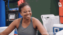 Trying Not To Laugh Jemele Hill GIF - Trying Not To Laugh Jemele Hill Cold As Balls GIFs