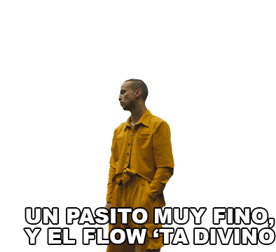 Un Pasito Muy Fino Y El Flow Ta Divino Ggm Sticker - Un Pasito Muy Fino Y El Flow Ta Divino Ggm Gabriel Garzon Montano Stickers