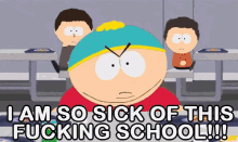 Useful For Grades 7th-college GIF - South Park Cartman School GIFs