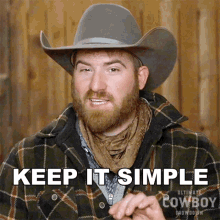 keep it simple keep its taste good keaton barger ultimate cowboy showdown just be simple keep it delicious