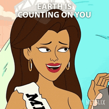 Earth Is Counting On You Lucy Suwan GIF