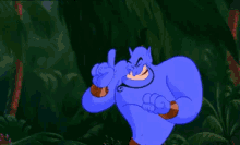 Jaw Drop - Genie GIF - Shock Genie Aladdin GIFs