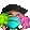 a pixel art of a person wearing a face mask .