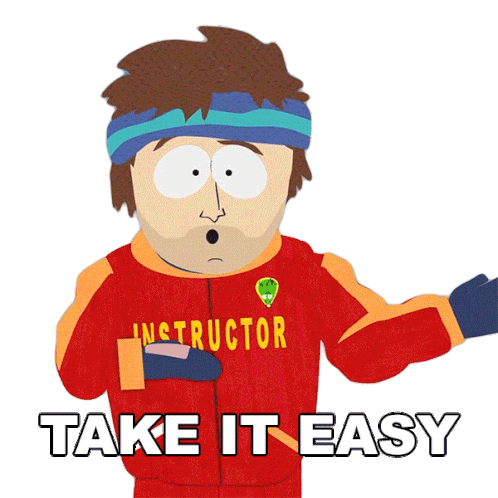 Take It Easy Thumper Sticker - Take It Easy Thumper South Park Stickers