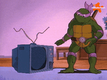 Exploding Tv Donatello GIF - Exploding Tv Donatello Teenage Mutant Ninja Turtles GIFs