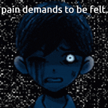 Omori Pain GIF - Omori Pain Demands To Be Felt GIFs