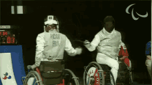 Fencing Paralympic Games GIF - Fencing Paralympic Games Sword Fight GIFs