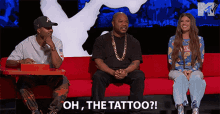 Oh The Tattoo Alvin Nathaniel Joiner GIF - Oh The Tattoo Alvin Nathaniel Joiner Chanel West Coast GIFs