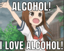 L Love Alcohol L Love Alcohol Anime GIF - L Love Alcohol L Love Alcohol Anime Anime GIFs