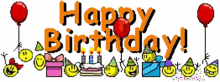 smiley happy birthday smiley happy birthday