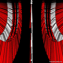 moarpixels red white lines stripes