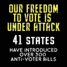 Our Freedom To Vote Is Under Attack New Bills GIF - Our Freedom To Vote Is Under Attack New Bills Freed To Vote GIFs