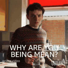 Why Are You Being Mean Tom GIF - Why Are You Being Mean Tom The Outlaws GIFs