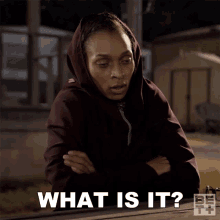 What Is It Ruth Truesdale GIF - What Is It Ruth Truesdale Ruthless S2e1 GIFs