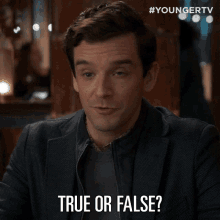 True Or False Redmond GIF - True Or False Redmond Younger GIFs