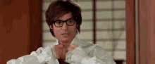 When I See Someone Attractive GIF - Austin Powers Mike Myers Chest Hair GIFs