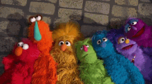 Sesame Street Rainbow GIF - Sesame Street Rainbow Elmo GIFs