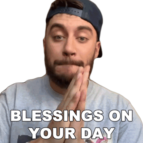 Blessings On Your Day Casey Frey Sticker - Blessings On Your Day Casey Frey Good Day Stickers