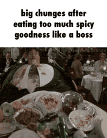Big Chungus Big Chunges After Eating Too Much Spicy Goodness Like A Boss GIF - Big Chungus Big Chunges After Eating Too Much Spicy Goodness Like A Boss GIFs