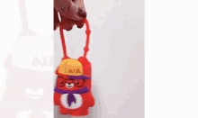 cute swing bear keychain