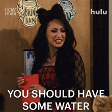 You Should Have Some Water Valentina GIF
