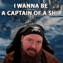 I Wanna Be A Captain Of A Ship Dream GIF - I Wanna Be A Captain Of A Ship Dream Goal GIFs