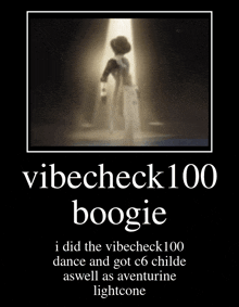 Aventurine Vibecheck100 GIF